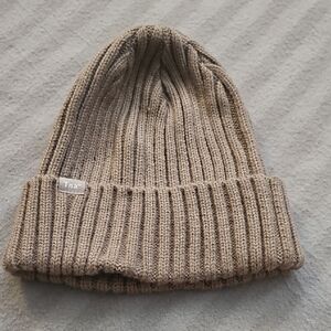 Tna Ribbed Knit Beanie in Taupe